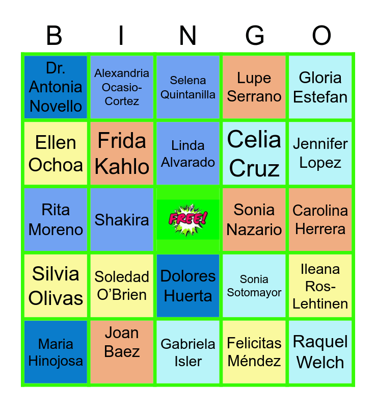 influential-latin-american-women-in-history-bingo-card