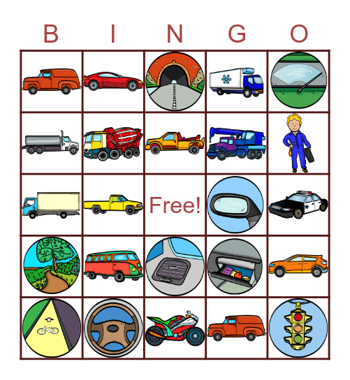 Short w Bingo Card