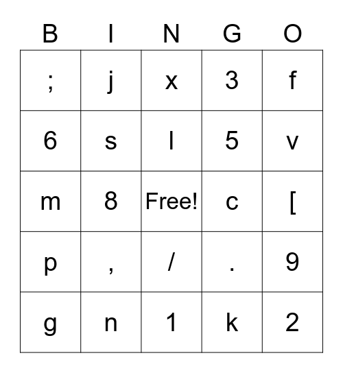 AAPI Music Bingo Card