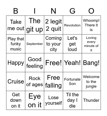 Beer and Baseball Bingo Card