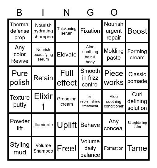 Eufora 2023 Bingo Card