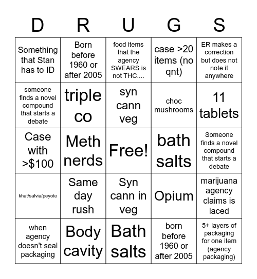 It was the friends we made along the way.... Bingo Card