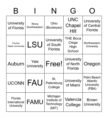 Let Them Eat Cake Bingo Card