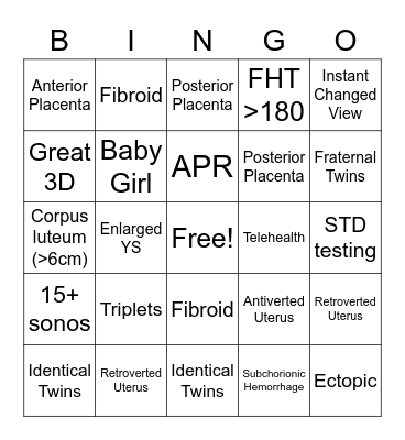 MAY SONOGO (Must put ekyros number. No repeat clients. First bingo for the month wins!) Bingo Card