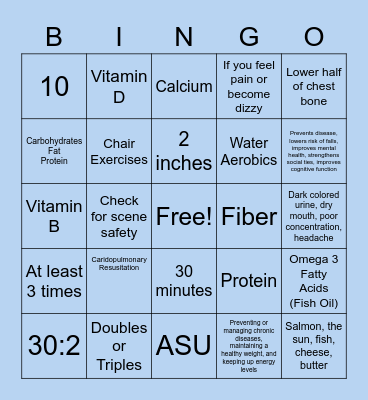 Class Bingo with ASU! Bingo Card