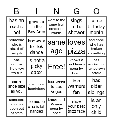 Summer Voyage 23' Bingo Card
