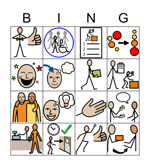 VOLUNTEERING Bingo Card