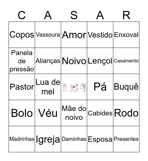 Chá da Aline Bingo Card