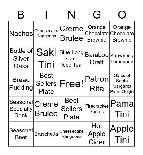 Who can sell/make it all first?? Bingo Card