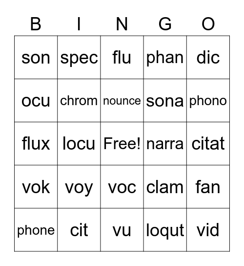 See, Hear, Speak No Evil - Seminar Bingo Card