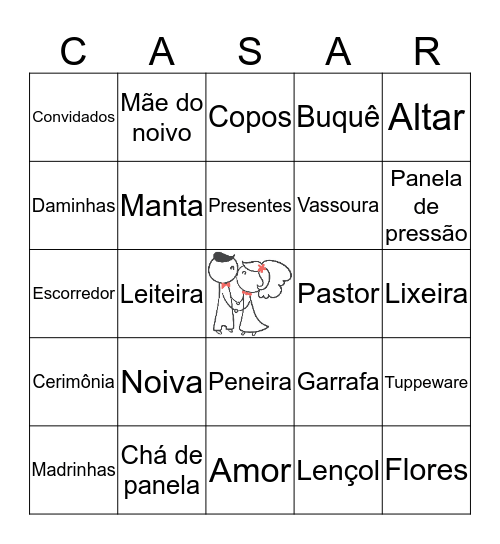 ❤ Chá da Aline ❤ Bingo Card