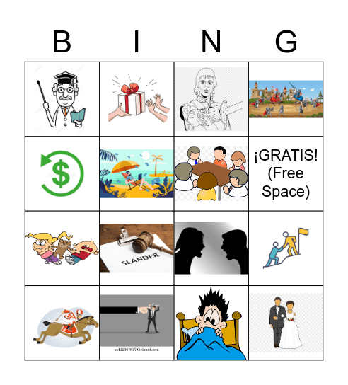 CAPÍTULO 6 Bingo Card