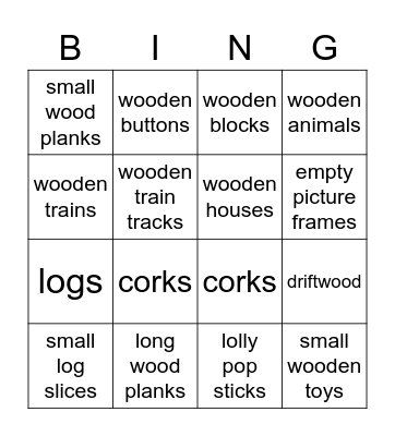 OPAL BINGO- Class 5 Bingo Card