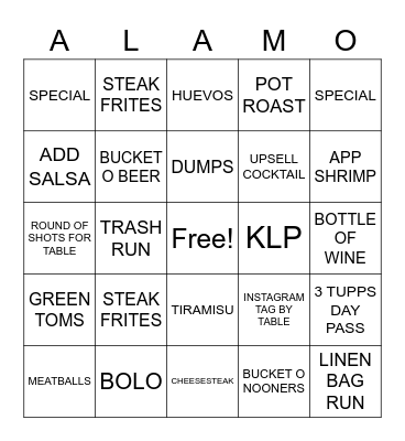 NATIONAL SURPRISE DRUG TEST DAY Bingo Card