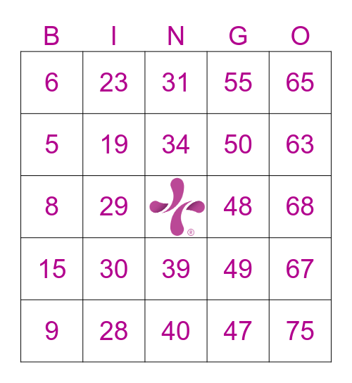 CommonSpirit Health Bingo Card