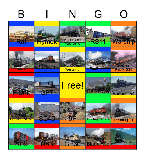 Best of 1989 Bingo Card