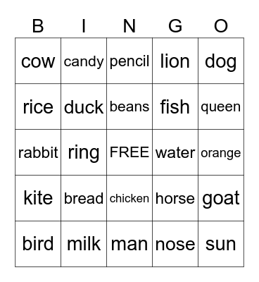 Untitled BingoUnit 5 and 6 Bingo Card