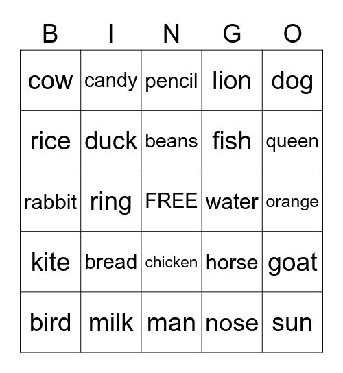 Untitled BingoUnit 5 and 6 Bingo Card