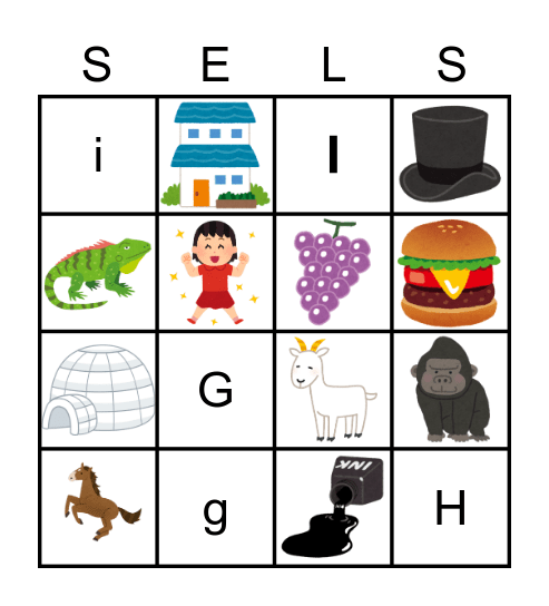 SELS Bingo Card