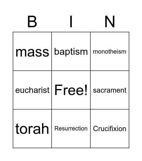 RS Bingo! Bingo Card