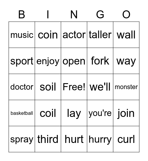 Super Bingo Card