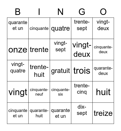 lily vicital Bingo Card