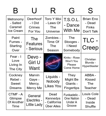 VB W19 G1 Bingo Card