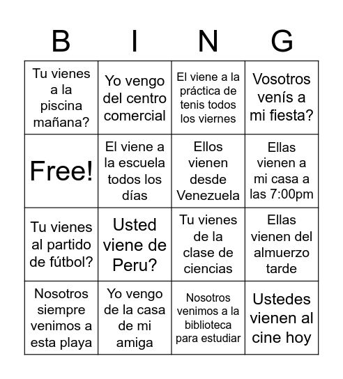 venir-bingo-card