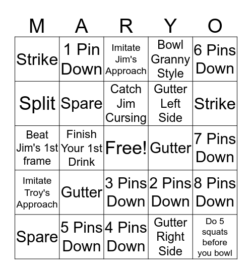 Winner get a pass on Staff Meeting Prayer/Minutes Bingo Card