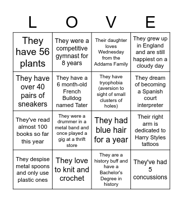 THANK YOU, ADMIN! Bingo Card