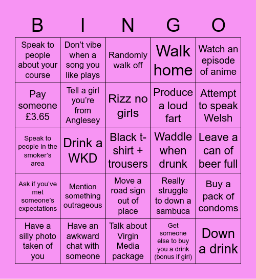 Reptiles and toe nails Bingo Card