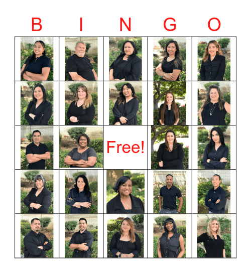 Call Center Bingo Card