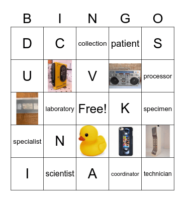 LAB WEEK 2023 Bingo Card