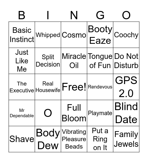 Pink Dreams PR Bingo Card