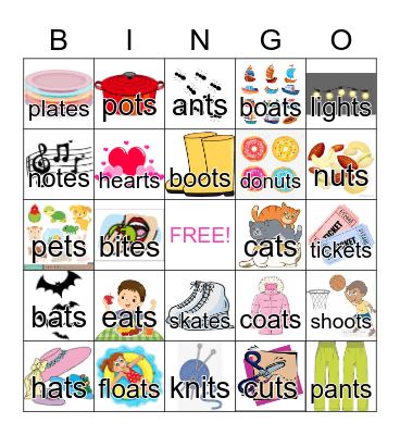 /TS/  - Final Position Bingo Card