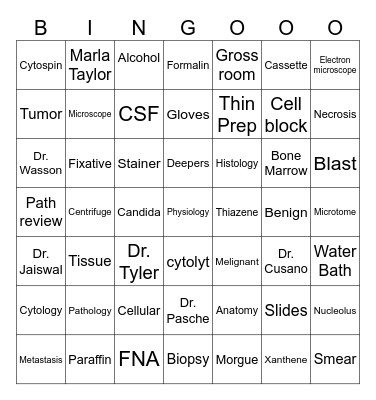 Lab Week 2023 AP Bingo Card