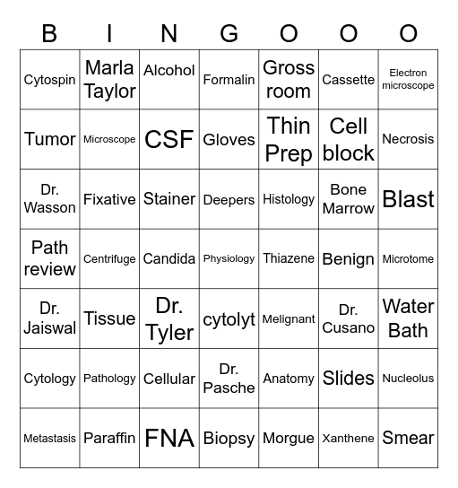Lab Week 2023 AP Bingo Card