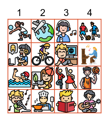 AFICIONES Bingo Card