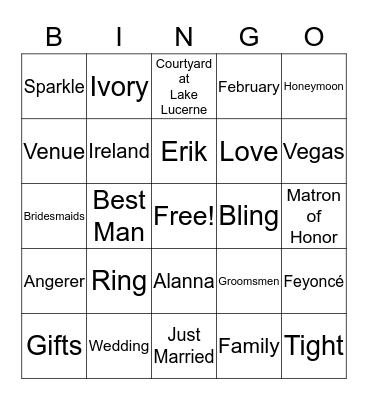 Future Wifey Wants to Play Bingo Card
