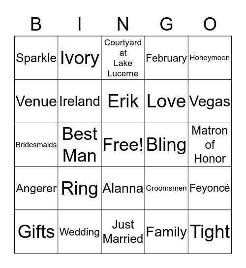Future Wifey Wants to Play Bingo Card