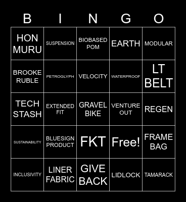 OSPREY S24 BINGO Card
