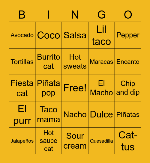 Victoria McMuffin 4/27/23 Bingo Card