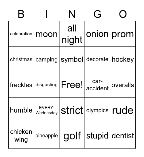 ASL WebLive Bingo 102 SPring 2023 Bingo Card