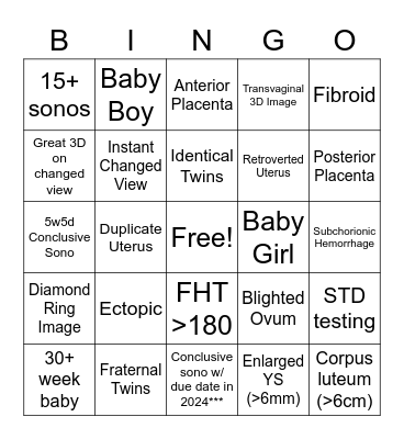 MAY SONOGO (Must put ekyros number. No repeat clients. First bingo for the month wins!) Bingo Card