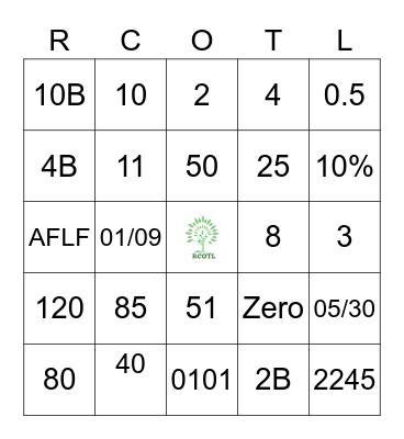 Solidarity Bingo! Bingo Card