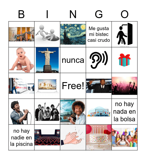 Capitulo 8 Bingo Card