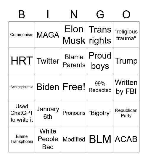 Nashville Shooter (Wo)manifest Bingo Card