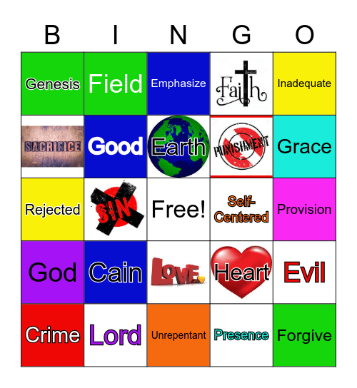 When Cain Went From Bad to Worse Bingo Card