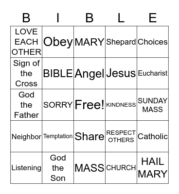 JAN. 2016 Bingo Card