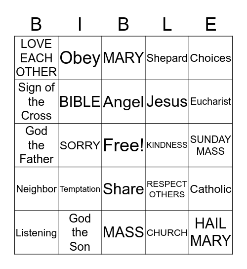 JAN. 2016 Bingo Card